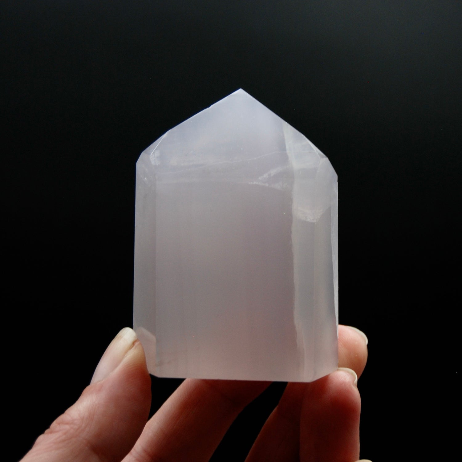 Dow Channeler Lavender Yttrium Fluorite Crystal Tower, Argentina