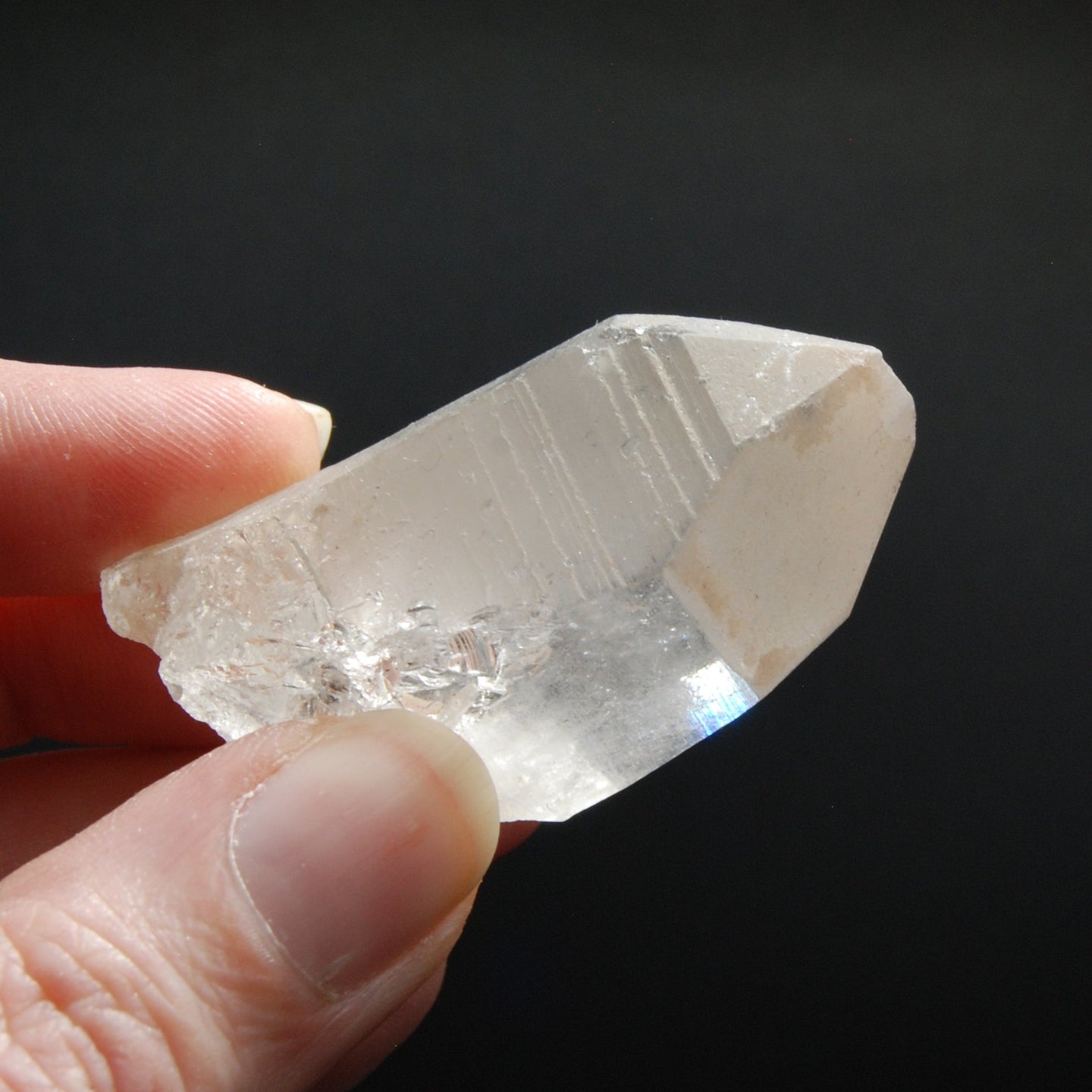 Smoky Lemurian Seed Quartz Crystal, Brazil