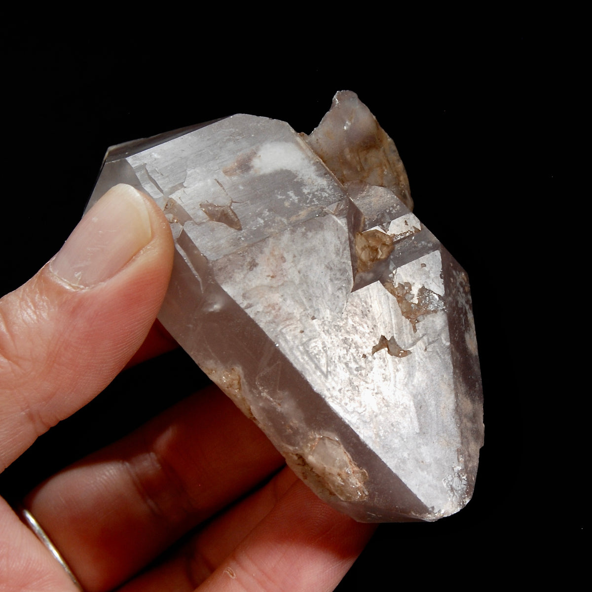 RARE Large DT Pink Lithium Lemurian Seed Quartz Crystal Starbrary, Record Keepers, Brazil