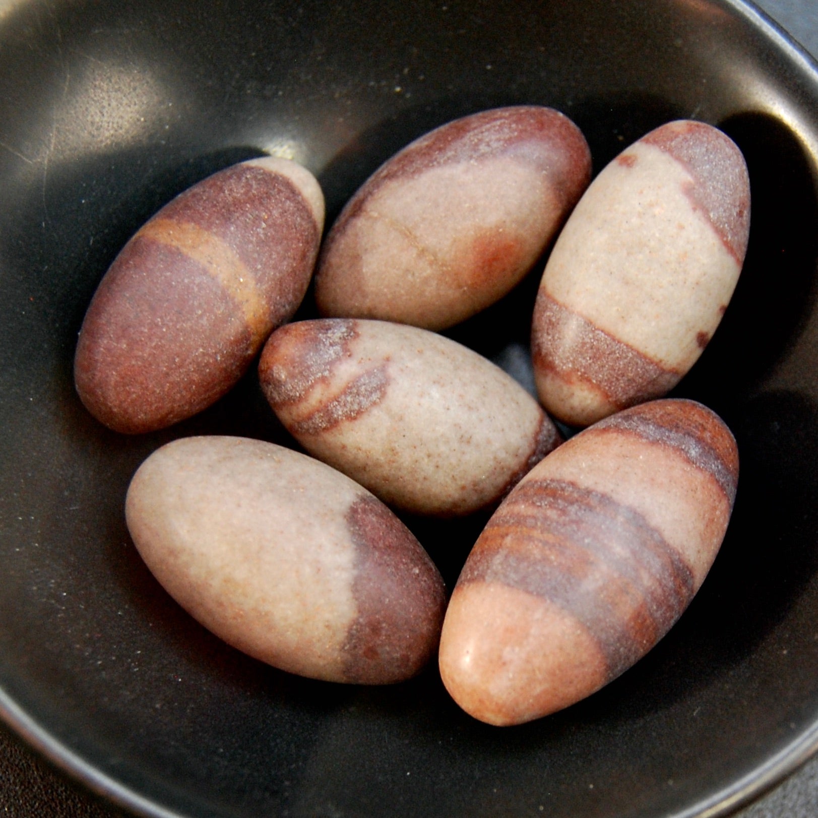 Shiva Lingam Pocket Crystal Narmada River Stone