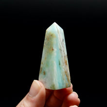 Load image into Gallery viewer, AAA Blue Andean Opal Crystal Tower, Natural Andean Blue Opal Gemstone, Peru
