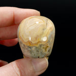 2in Laguna Lace Agate Crystal Skull, Realistic Carved Skull