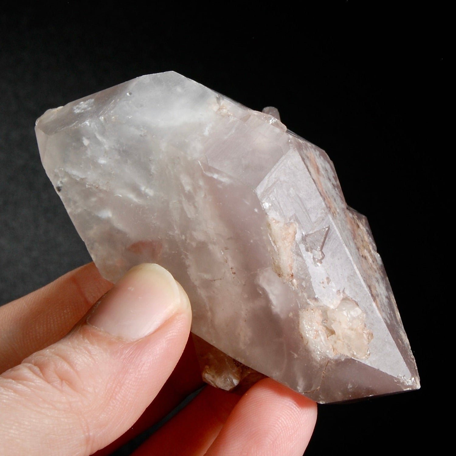 RARE Large DT Pink Lithium Lemurian Seed Quartz Crystal Starbrary, Record Keepers, Brazil