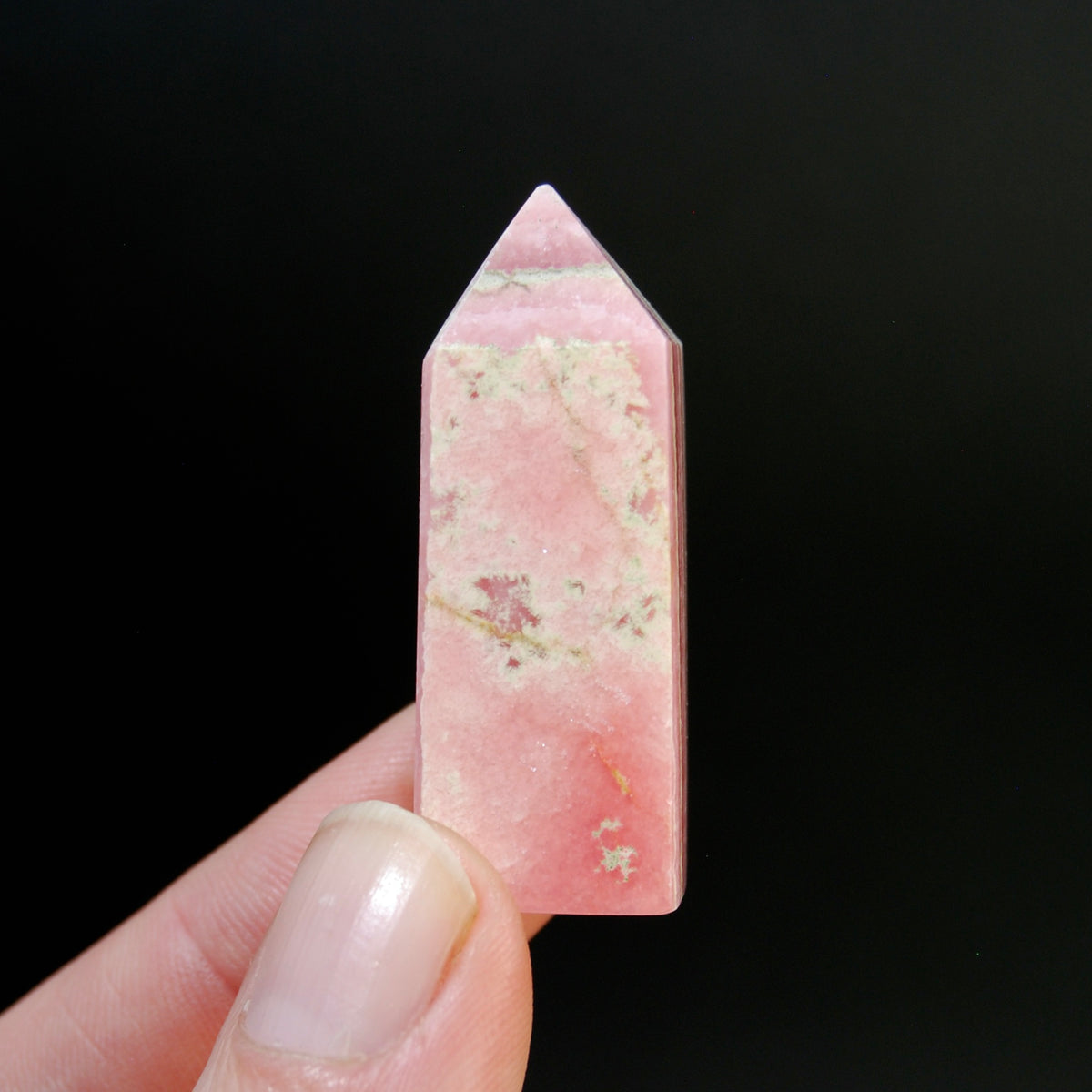 Genuine Rhodochrosite Crystal Tower, Argentina