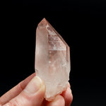 Strawberry Pink Lemurian Seed Quartz Crystal Master Starbrary, Serra do Cabral, Brazil