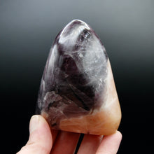 Load image into Gallery viewer, Rose Anhydrite Crystal Freeform Tower, Flashy Purple Angelite Crystal, Madagascar
