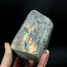 Load image into Gallery viewer, Sunset Labradorite Crystal Freeform Tower, Super Flashy Spectrolite
