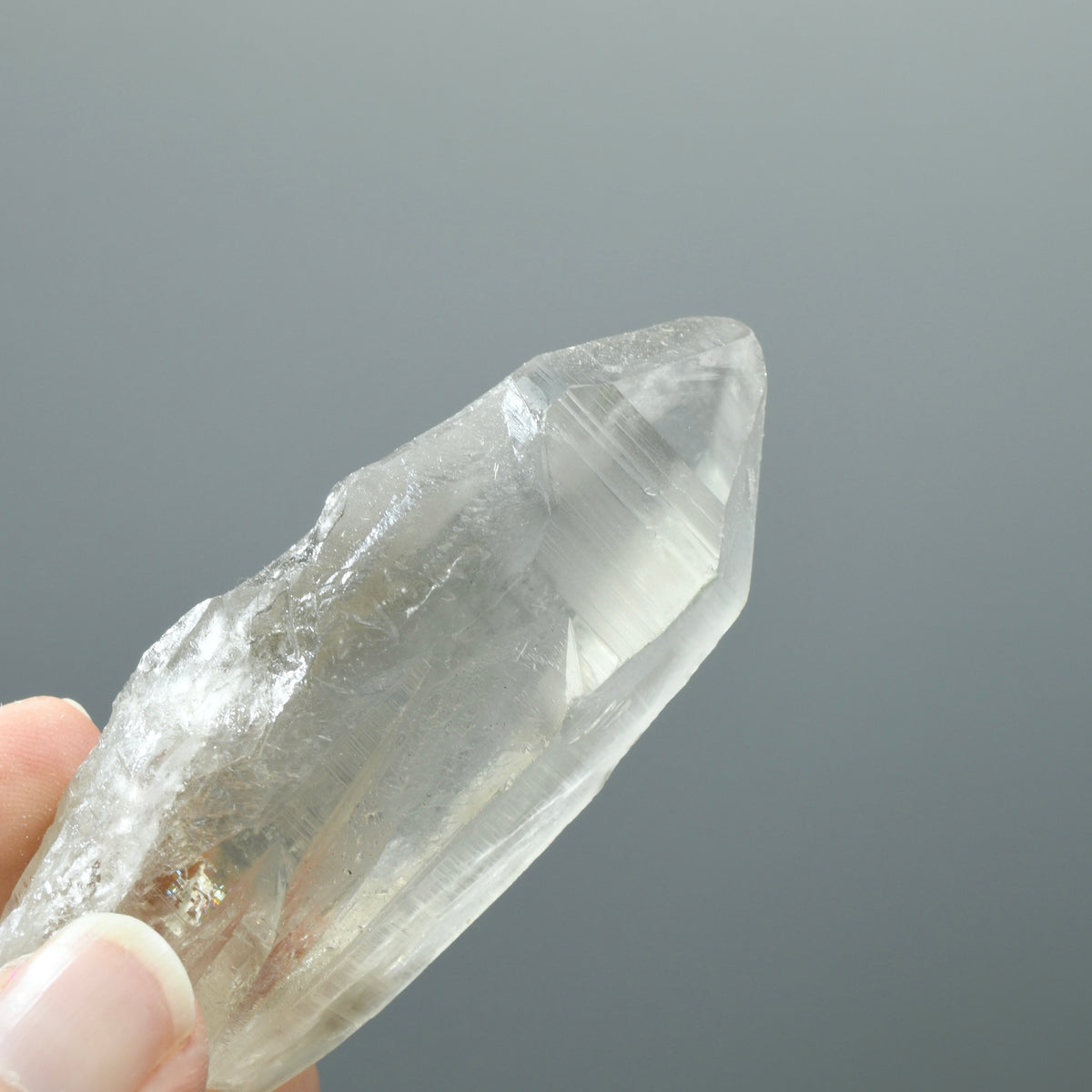 Gemmy Portal Smoky Lemurian Seed Quartz Crystal, Brazil