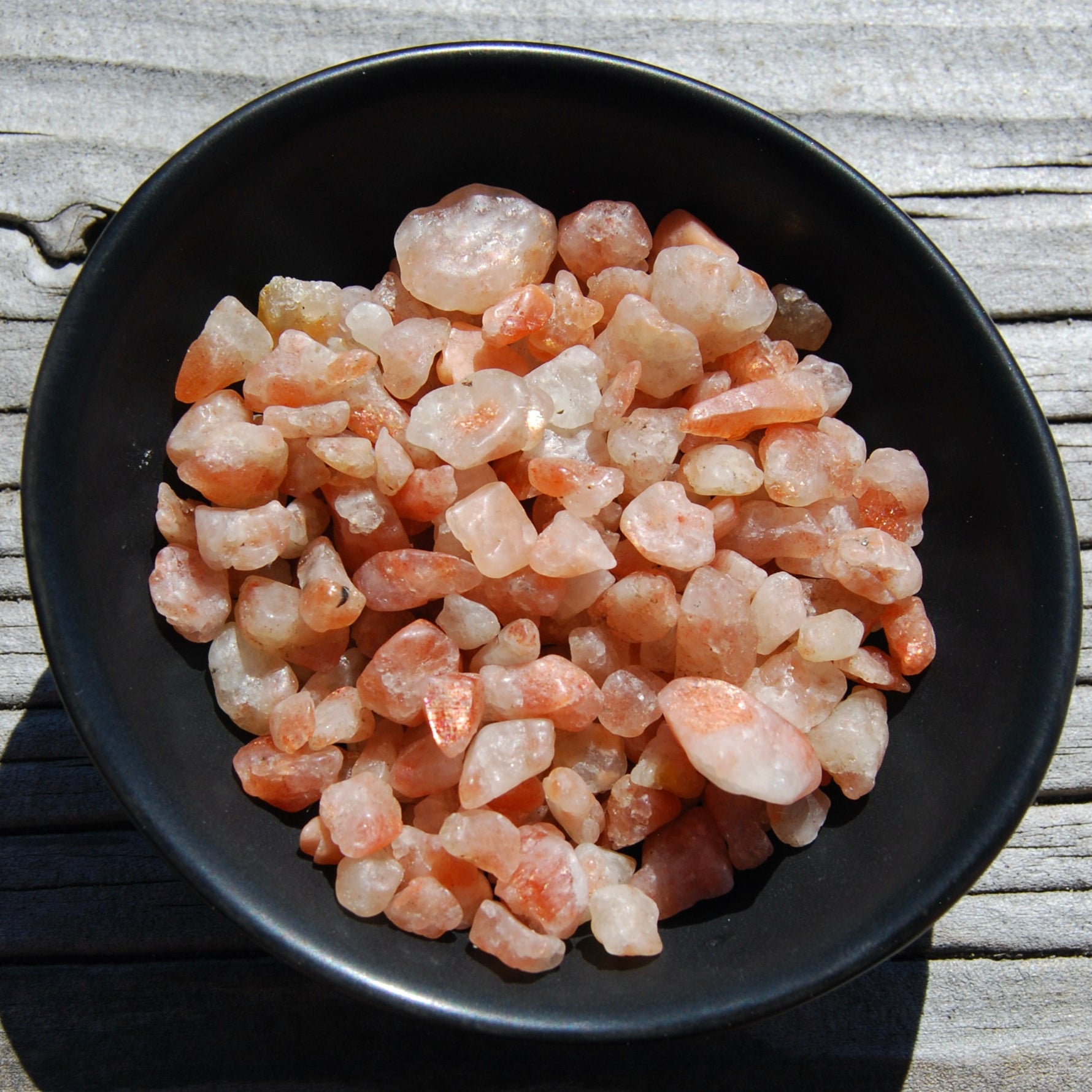 Flashy Sunstone Crystal Raw Stones, Extra Small Sunstone Crystals, India