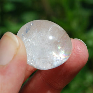 Clear Quartz Crystal Tumbled Stones, Brazil