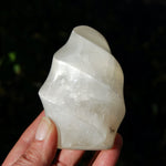 White Light Selenite Crystal Flame