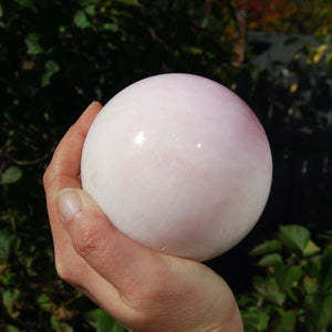 Extra Large Pink Aragonite Crystal Sphere