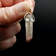 Load image into Gallery viewer, Pink Lithium Lemurian Seed Crystal Pendant for Necklace
