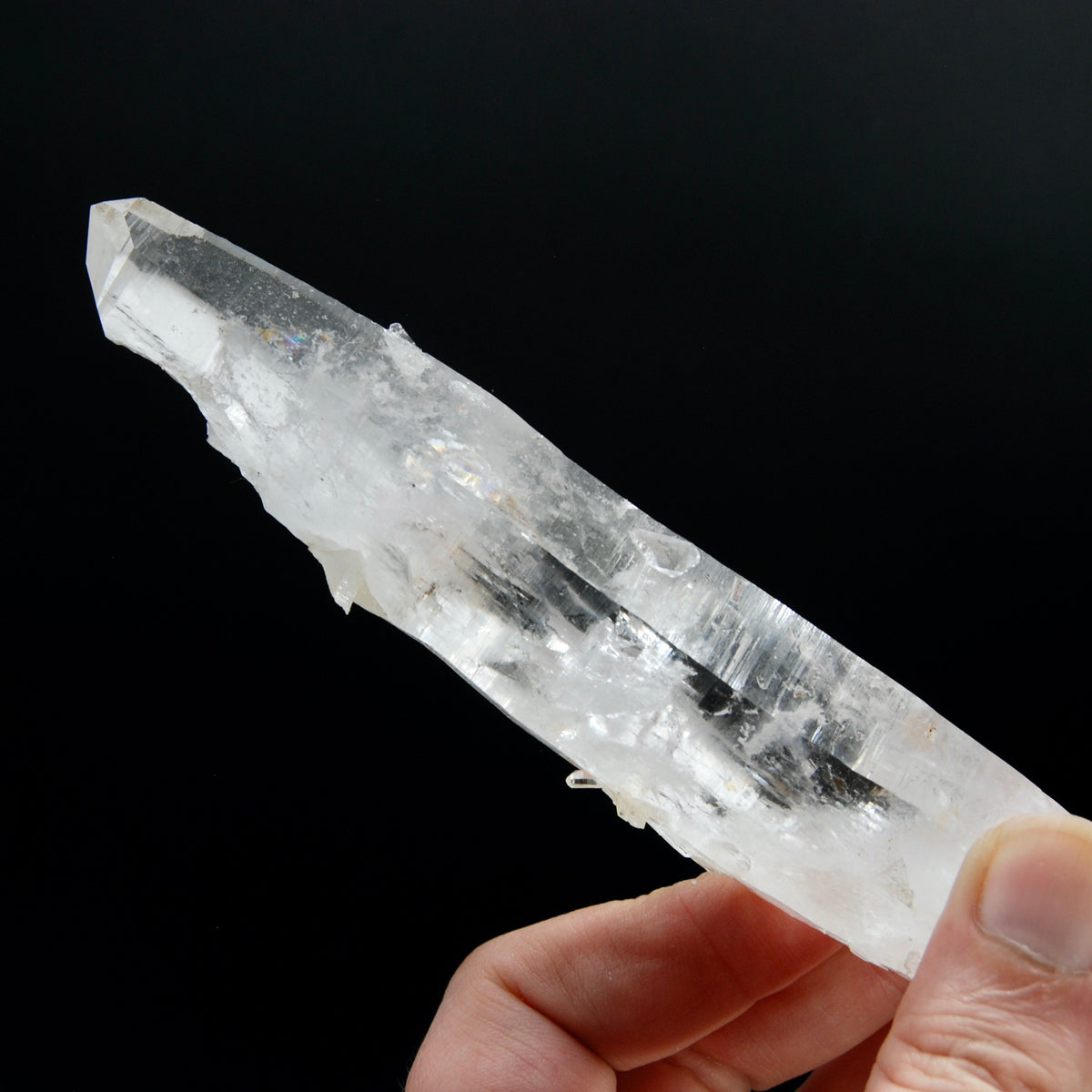 Earthquake Colombian Lemurian Seed Crystal Laser Starbrary, Record Keepers, Boyaca, Colombia