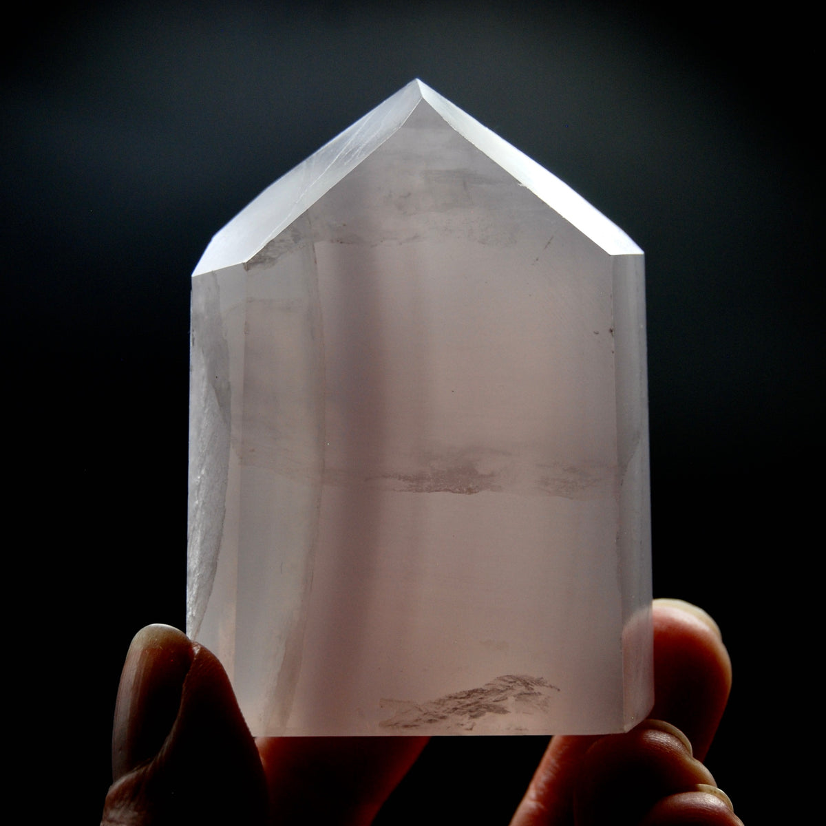 Dow Channeler Lavender Yttrium Fluorite Crystal Tower, Argentina