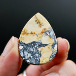 Scenic AAA Maligano Jasper Cabochon Teardrop, Indonesia