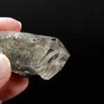 RARE Blue Amphibole Quartz Crystal Freeform, Polished Blue Angel Phantom Quartz, Brazil b9