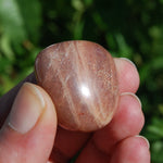 Flashy Sunstone Crystal Tumbled Stones, India