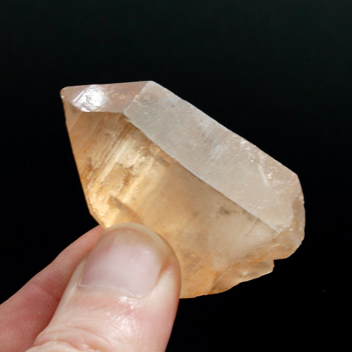 Pink Shadow Lemurian Seed Quartz Crystal, Smoky Scarlet Temple Lemurian Crystals, Brazil