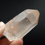 Pink Shadow Lemurian Seed Quartz Crystal