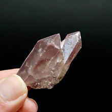 Load image into Gallery viewer, Isis Face Tantric Twin Lithium Lemurian Quartz Crystal Dreamsicle Starbrary Catherdral, Brazil
