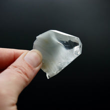 Load image into Gallery viewer, Blue Amphibole Quartz Crystal Freeform, Polished Blue Angel Phantom Quartz, Brazil
