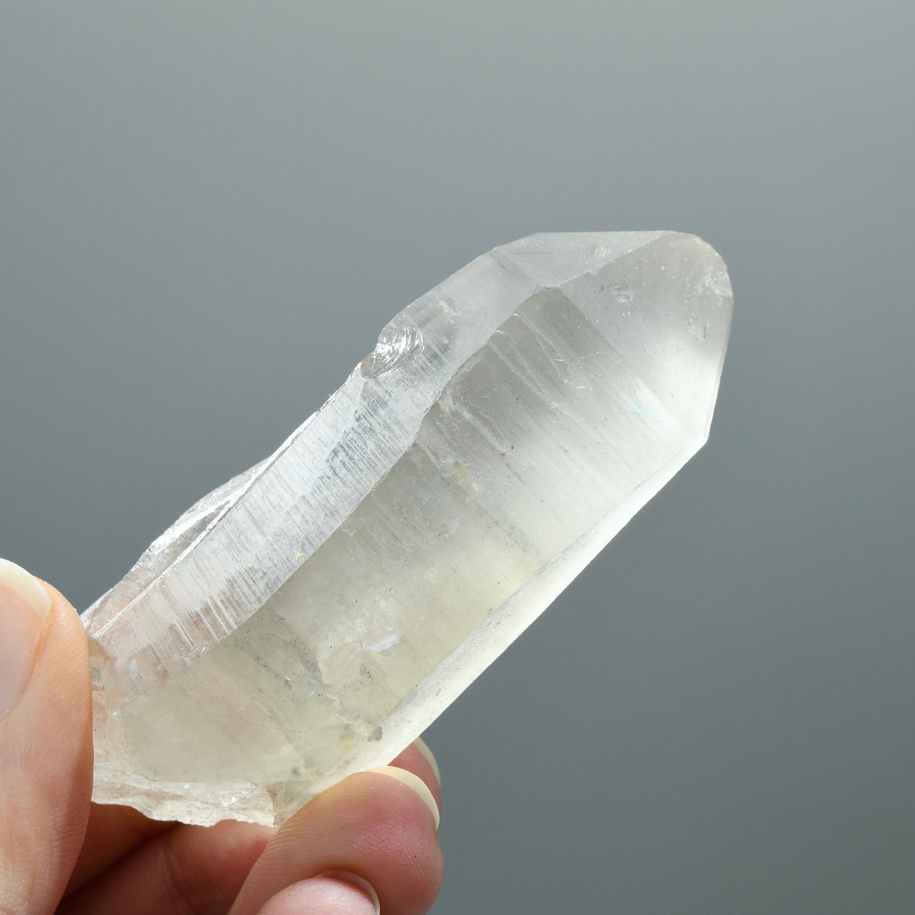 Gemmy Portal Smoky Lemurian Seed Quartz Crystal, Brazil