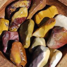 Load image into Gallery viewer, Mookaite Jasper Crystal Tumbled Stones, Medium Large
