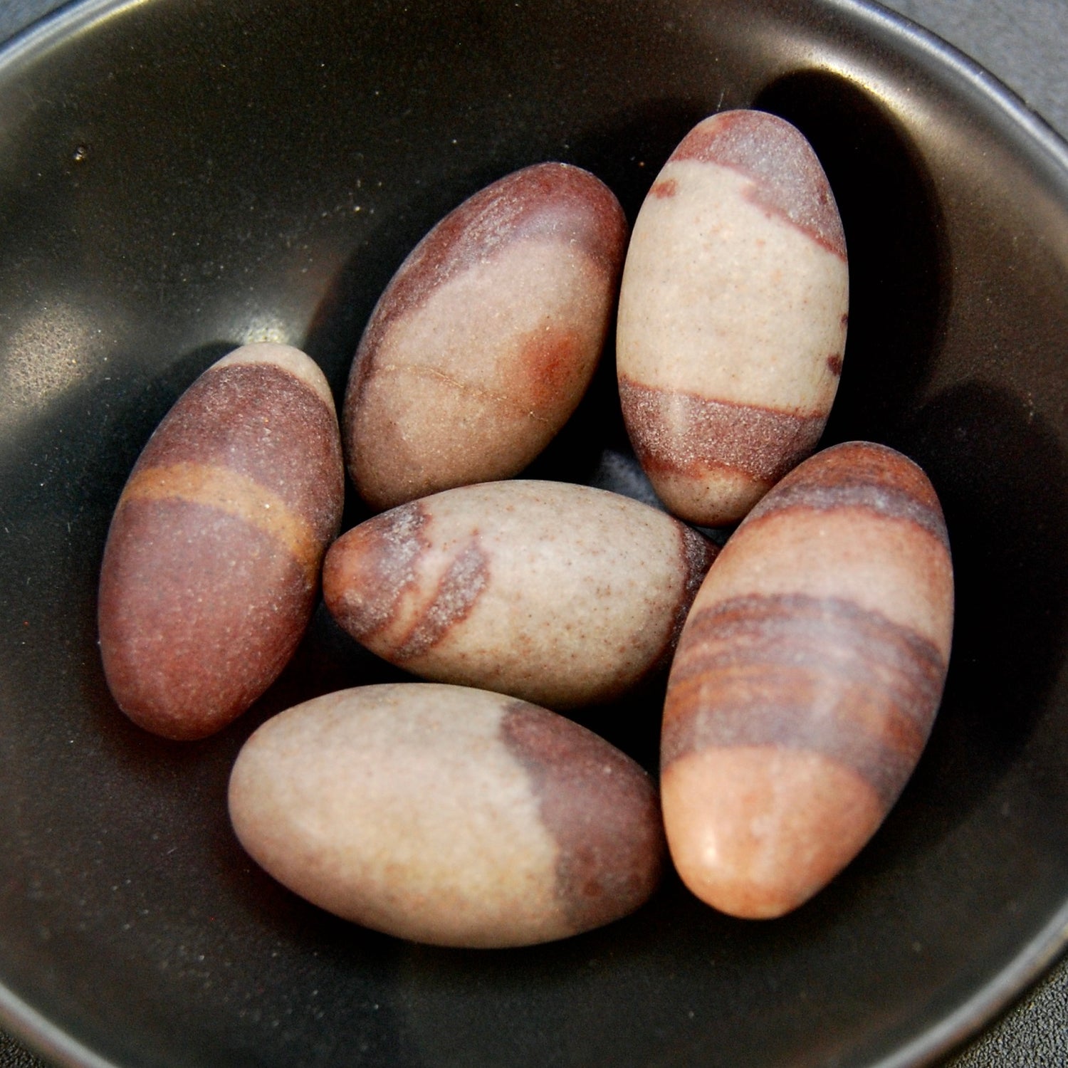 Shiva Lingam Pocket Crystal Narmada River Stone