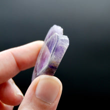 Load image into Gallery viewer, Chevron Amethyst Quartz Crystal Slice, Zambia
