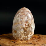 Sakura Flower Agate Crystal Freeform Tower, Pink Lavender Peach Sakura Agate,  Madagascar