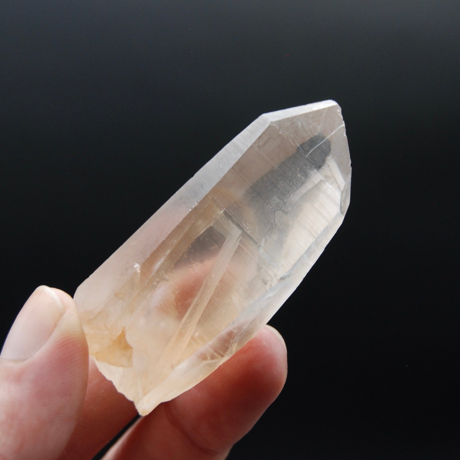 Smoky Lemurian Seed Quartz Crystal, Brazil