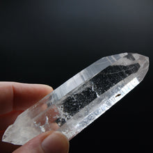 Load image into Gallery viewer, Channeler Colombian Blue Smoke Blades of Light Lemurian Quartz Crystal Cluster, Optical Quartz Bridge, Santander, Colombia
