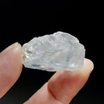Raw Gem Aquamarine Beryl Crystal Specimen Muscovite Matrix