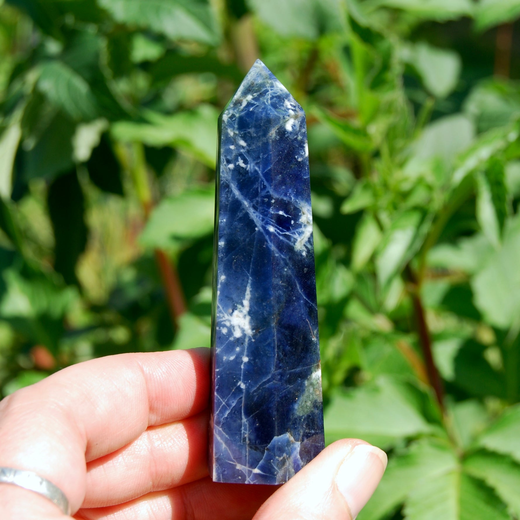 Blue Sodalite Crystal Tower, Namibia