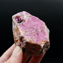 Load image into Gallery viewer, Raw Cobalto Calcite Malachite Crystal Cluster, Cobalto Calcite, Pink Salrose Dolomite, Congo
