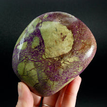 Load image into Gallery viewer, Atlantasite Stichtite Serpentine Crystal Freeform Palm Stone, South Africa
