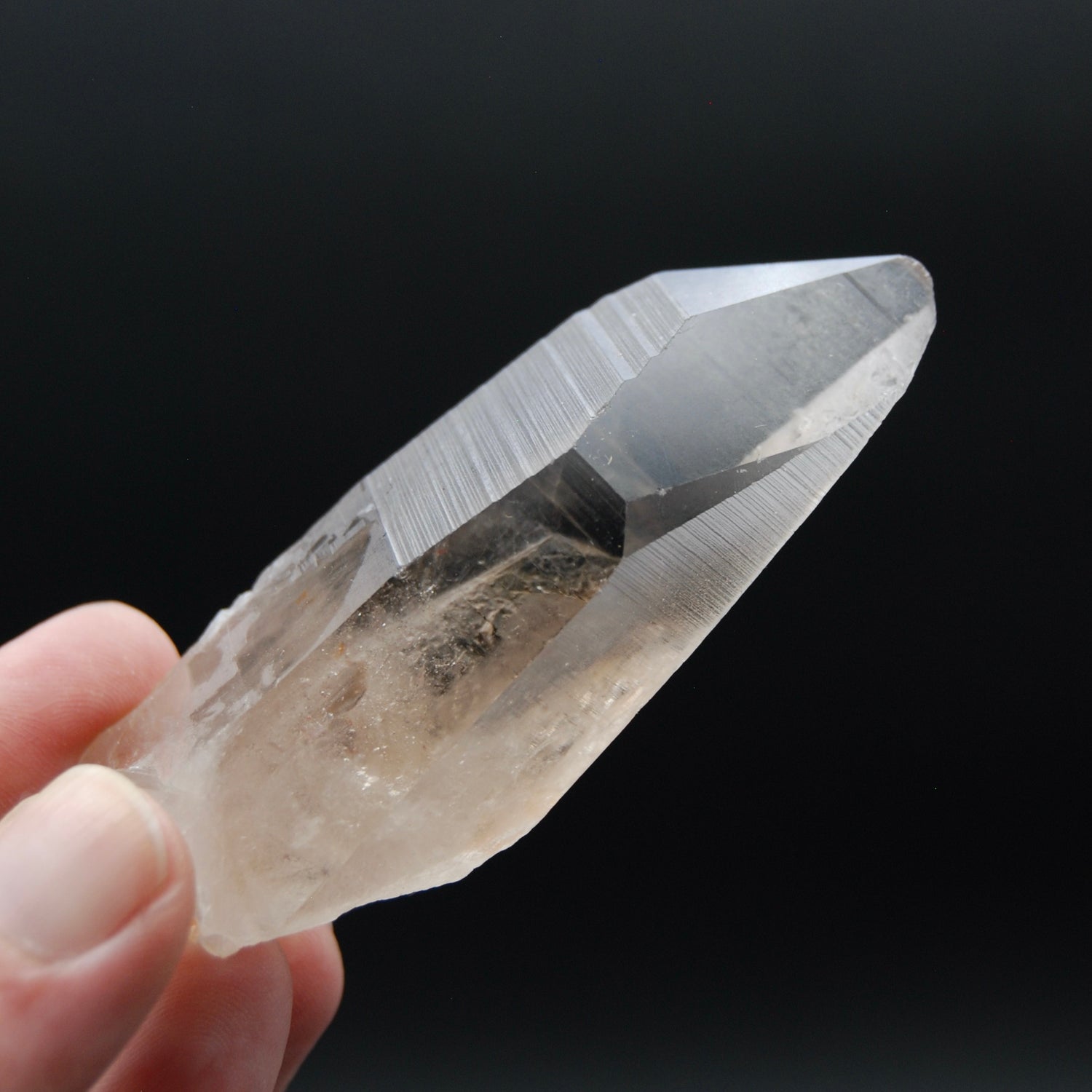 Smoky Lemurian Seed Quartz Crystal, Brazil