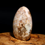 Sakura Flower Agate Crystal Freeform Tower, Pink Lavender Peach Sakura Agate,  Madagascar