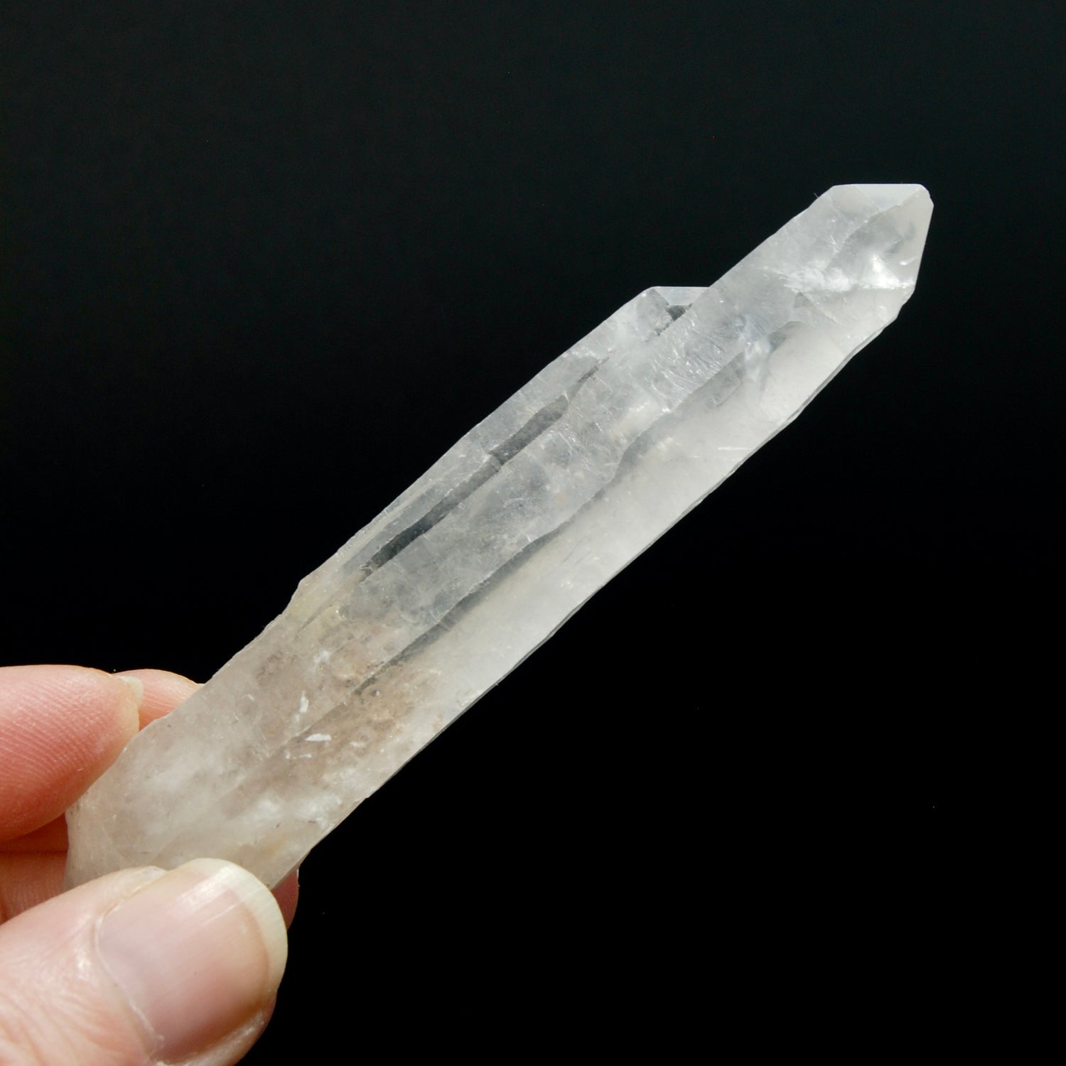 Diamantina Clear Quartz Crystal Point Laser Starbrary, Brazil