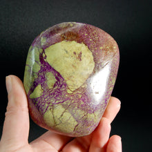 Load image into Gallery viewer, Atlantasite Stichtite Serpentine Crystal Freeform Palm Stone, South Africa
