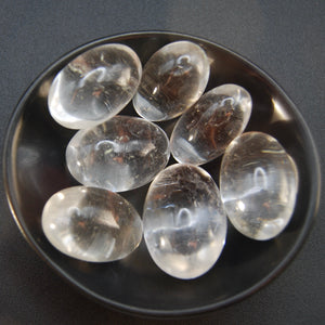 Clear Quartz Crystal Shiva Lingam