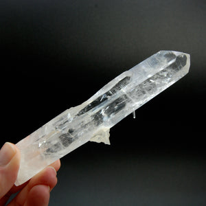 Colombian Devic Temple Tantric Twin Channeler Lemurian Crystal, Record Keeper Optical Quartz, Santander