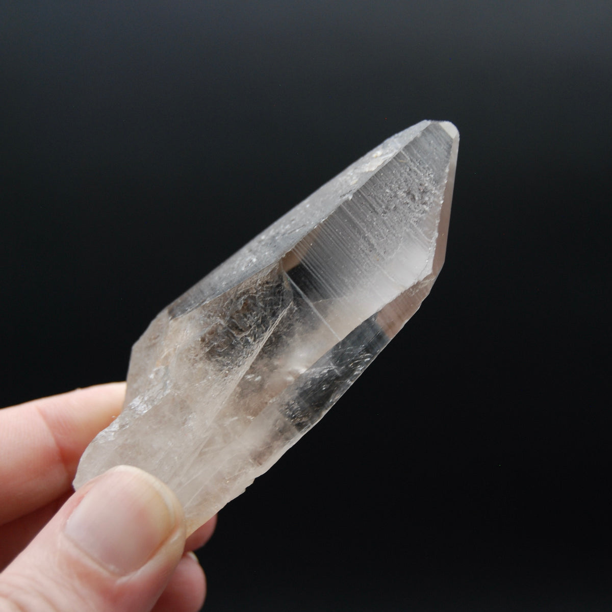 Smoky Lemurian Seed Quartz Crystal, Brazil