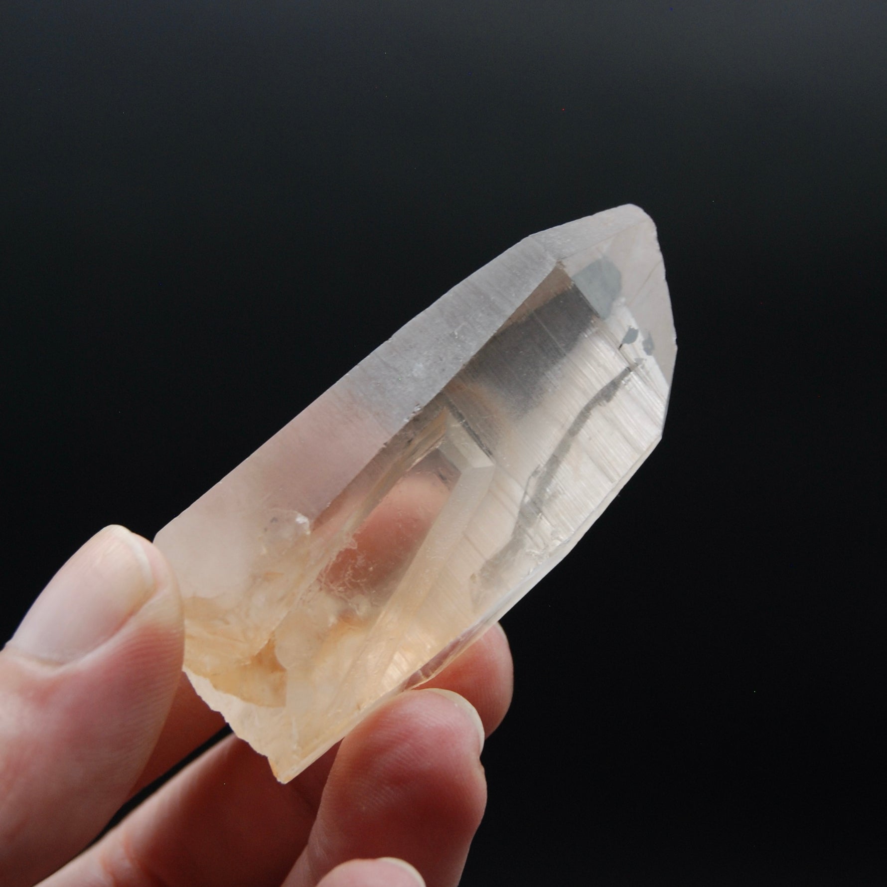 Smoky Lemurian Seed Quartz Crystal, Brazil