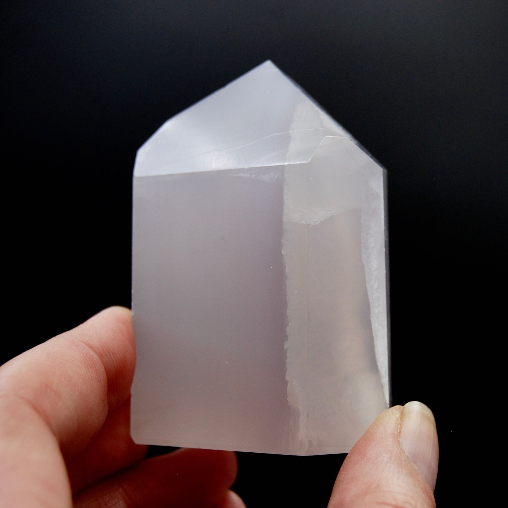 Dow Channeler Lavender Yttrium Fluorite Crystal Tower, Argentina