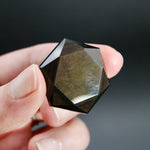 Rainbow Obsidian Crystal Star of David Sacred Geometry
