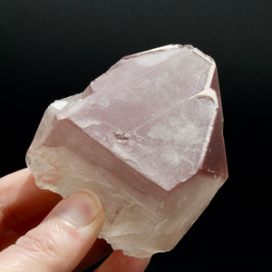 Large Tantric Twin Trigonic Record Keeper Pink Lithium Lemurian Quartz Crystal Dreamsicle Starbrary, Brazil