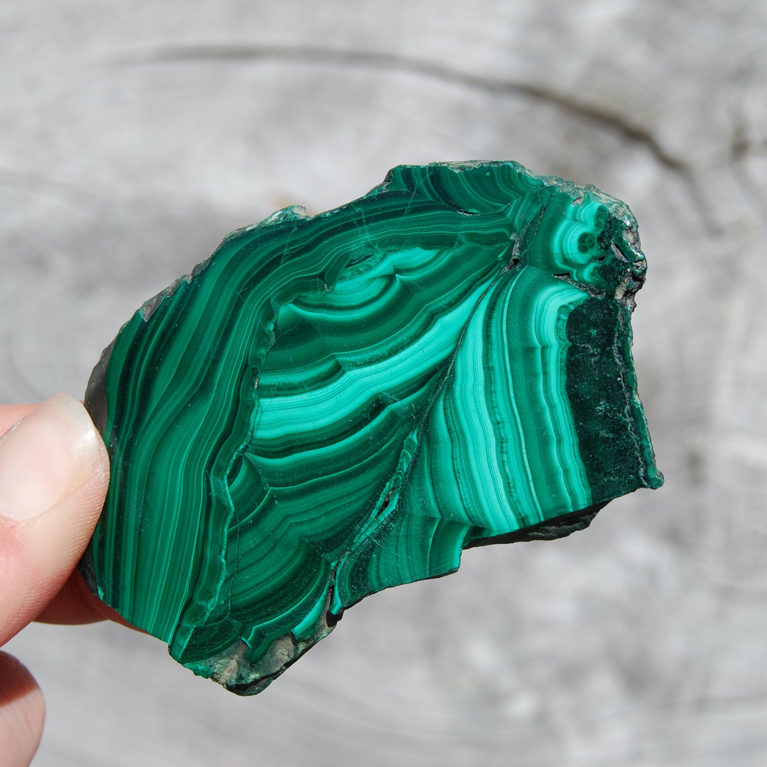 Natural Malachite Gemstone Slab