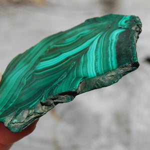 Natural Malachite Gemstone Slab